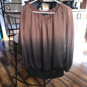 Balayage blouse